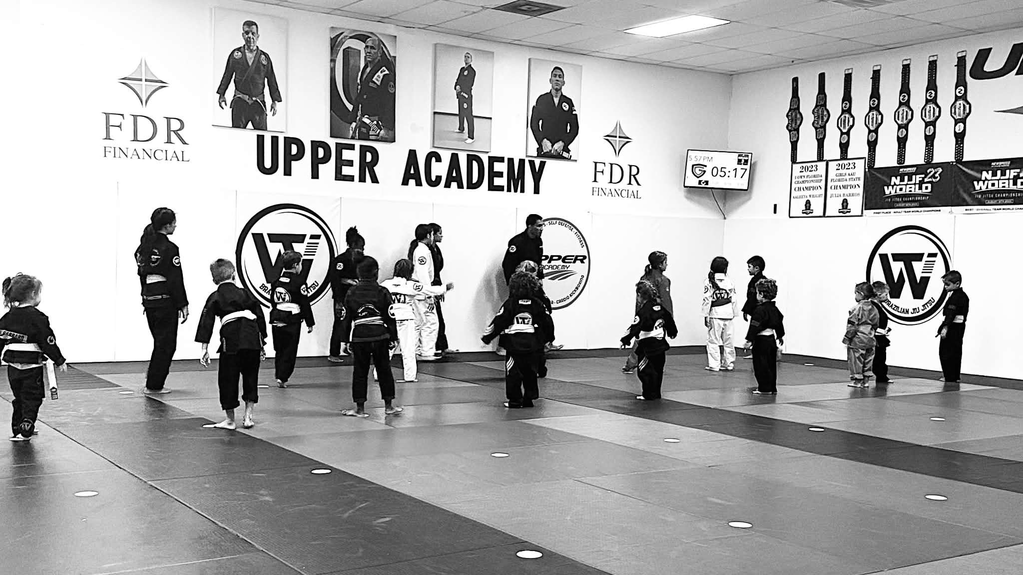 Homeschool Brazilian Jiu-Jitsu class at Upper Academy